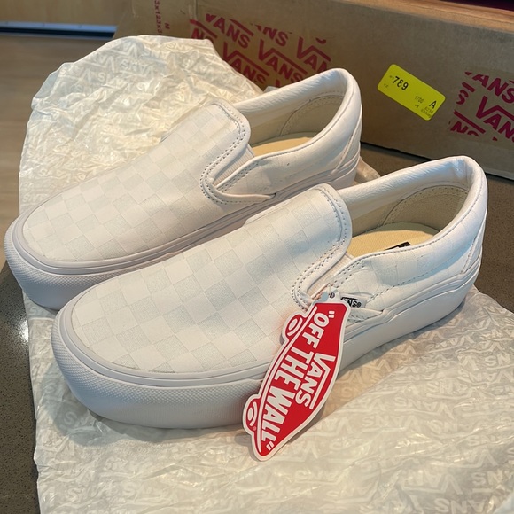 Brand new custom platform slip on Vans. - Picture 3 of 3